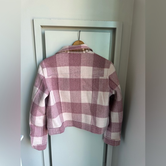 Rails Steffi Plaid Wool Blend Reversible Trucker Jacket - Picture 11 of 11